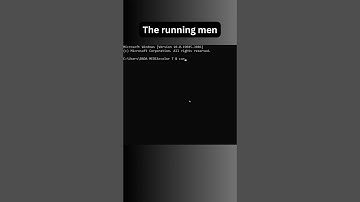 Running Man in CMD | CMD hack | BYCODE | #shorts #youtubeshorts #viralvideo