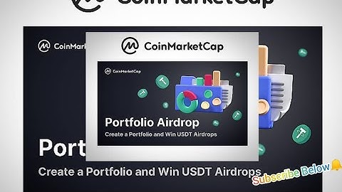 CoinMarketCap Portfolio Competition - Earn Usdt | Crypto | Coinmarketcap Airdrop | Crypto Portfolio📊