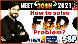How to Solve Free Body Diagram Problems (FBD) | NEET 2021 Preparation | NEET Physics | Sachin Sir