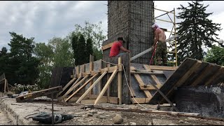 Работа геодезиста на стройке! Реставрация мемориала в станице Ленинградской