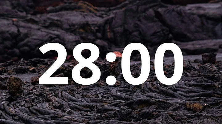 28 Minute Countdown Timer With Alarm (Simple Beep)