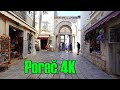 Porec croatia walking tour 4k