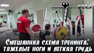 Тренировки пауэрлифтинг день 1 недельного цикла