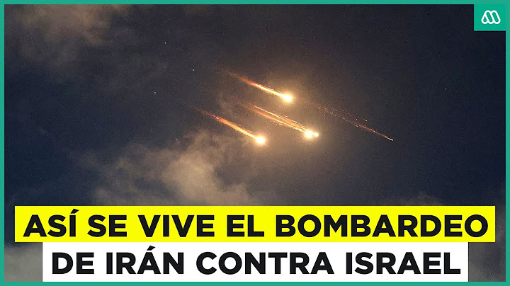 Así se vive el bombardeo de Irán contra Israel