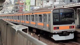 JR中央線209系　神田駅発車