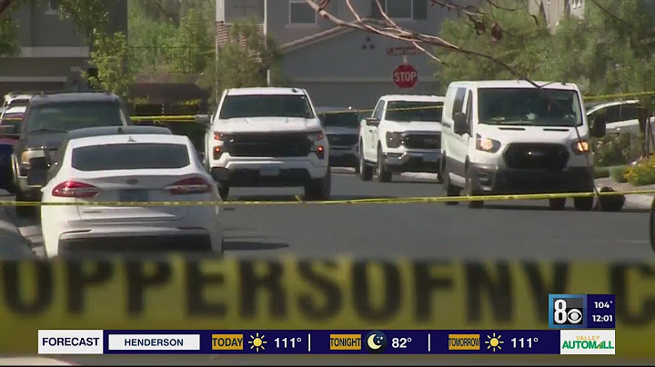 'More than 30 rounds fired' in deadly southwest Las Vegas shooting