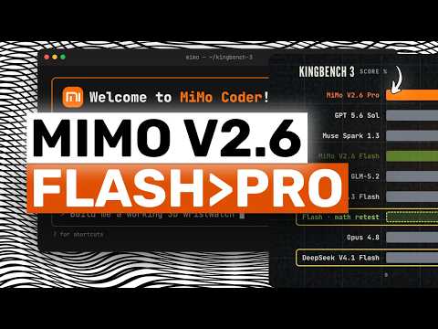 Mimo V2.6 Pro & Flash (Fully Tested): This is OPEN WEIGHTS!?