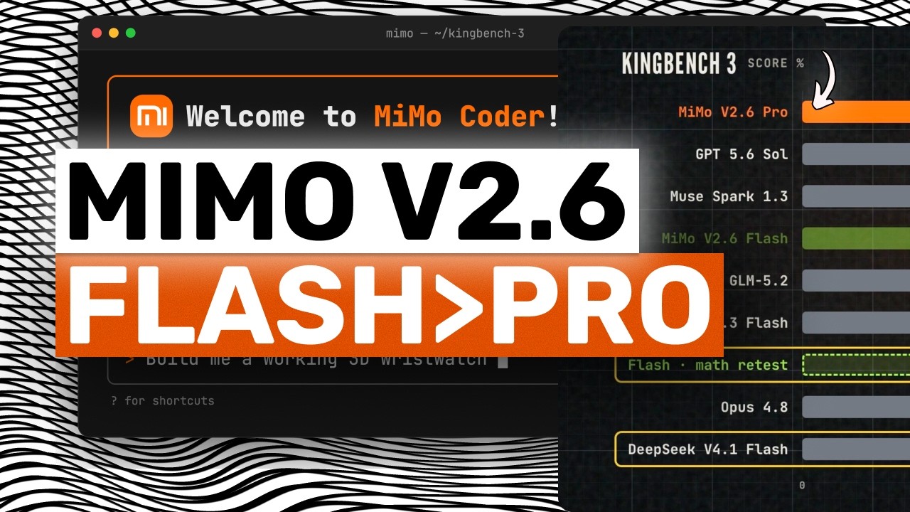Mimo V2.6 Pro & Flash (Fully Tested): This is OPEN WEIGHTS!?