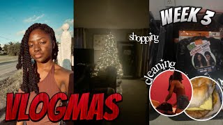 VLOGMAS WEEK 3: running errands, hair appointment, cleaning, editing + more