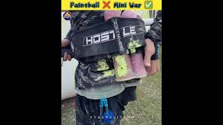 Paintball ❌ Mini War ✅ #facts #shorts #paint #paintball #gameplay #miniwargaming #paintballking