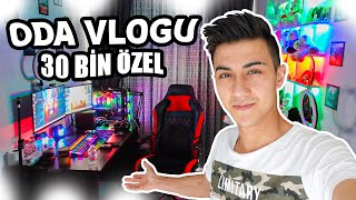 ODA VLOGU VE KULLANDIĞIM EKİPMANLAR (🌟30 BİN ABONE ÖZEL🌟)