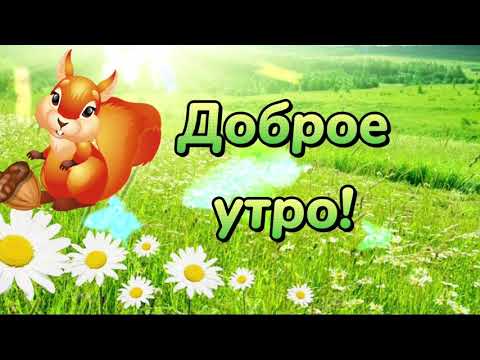 Доброе утро! Хорошего субботнего настроения! Музыкальная открытка С Добрым утром