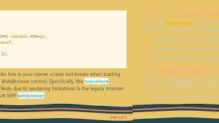 How to Add a Watermark Overlay in a WPF WebBrowser Using WebView2