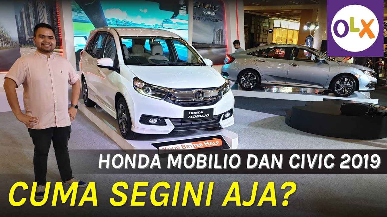 First Impression Honda Mobilio  dan Civic Facelift 2021 