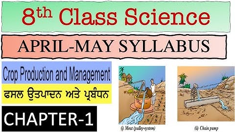 L1 || 8thScience || Practice for Final Exams || Crop Production & Management ਫਸਲ ਉਤਪਾਦਨ ਅਤੇ ਪ੍ਰਬੰਧਨ