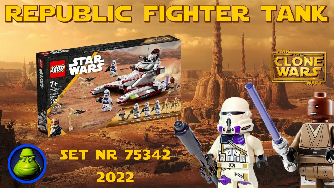 LEGO STAR WARS 75342 Republic Fighter Tank - YouTube