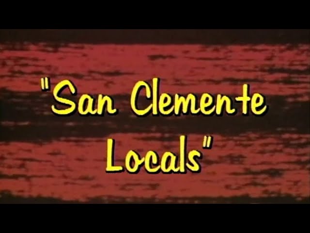 1990年 サーフムービー VHS San Clemente Locals SAN CLEMENTE LOCALS | SURF MOVIE - YouTube