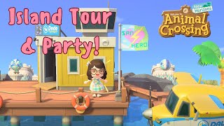 Island Tour: Sanhero [Superheroes & Sanrio's] | Animal Crossing New Horizons