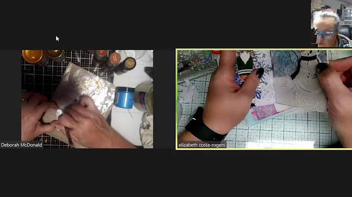 Deborah & I are creating a Card