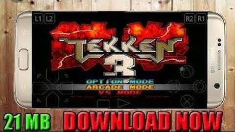 Tekken 3 Android gameplay /first look / how to download  tekken 3 on android only20mb