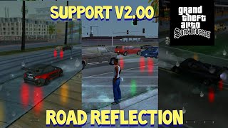 GTA SA ANDROID_ROAD REFLECTION Only When Raining RAIN EFFECT_Support v2.00 FLA