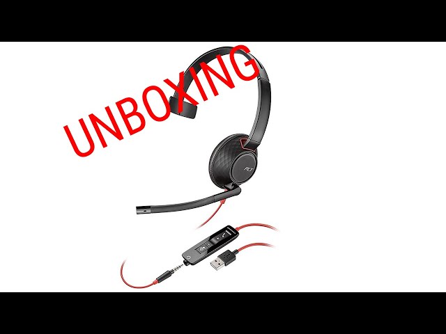 Unboxing Poly - Plantronics Blackwire 5210 - Part: 207577-01