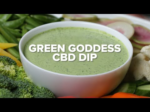 Green Goddess CBD Dip  Tasty Recipes
