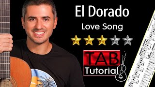 Video thumbnail of "El Dorado | Classical Guitar Tutorial + Sheet and Tab | Fingerstyle"