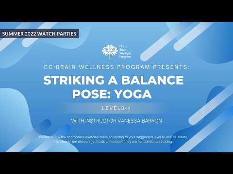 SUMMER '22 WATCH PARTIES: Yoga with Vanessa Barron