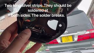 Porsche Boxster roof not opening or closing. Simple repair. Latch micro switch repair. screenshot 5