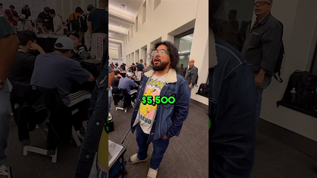 He Wanted To Coin Flip $5,500 Or $0😱    #pokemoncards #pokemontcg #pokemontcg