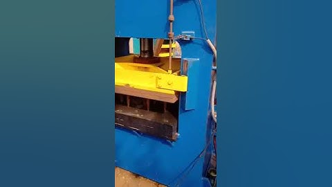 Door Sheet Pressing Press | Hydraulic Door Skin Embossing Machine | Amrut Industries India