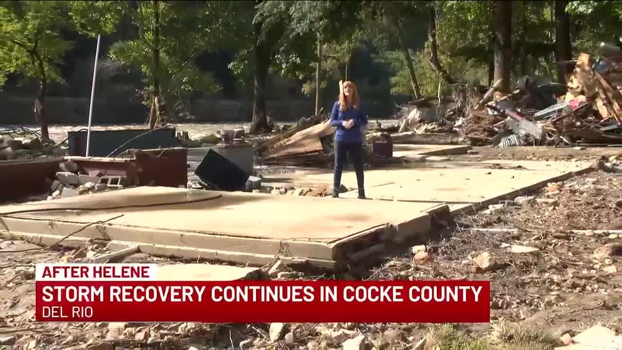 Del Rio campground owner hoping to build back after Helene flooding