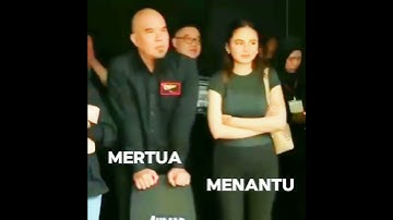 Calon Mertua Menantu Kompak Nonton Konser #ahmaddhani #syifahadju