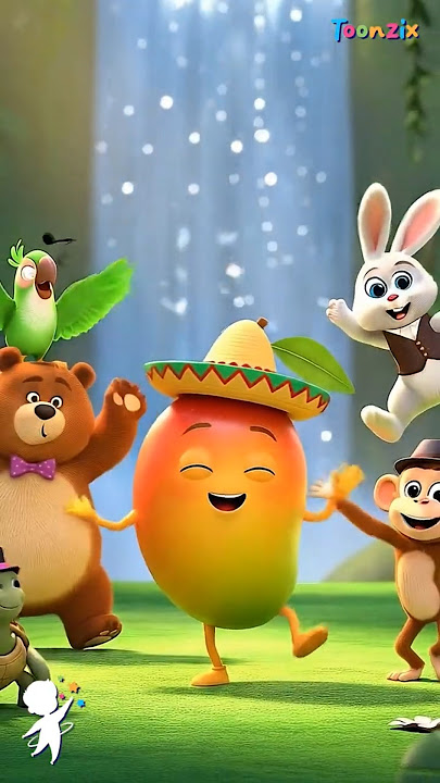 आ हा आम बड़ा लज़ीज़🍋 | A fun rhyme for kids - teaching joy, sharing, and the sweet taste of mangoes!