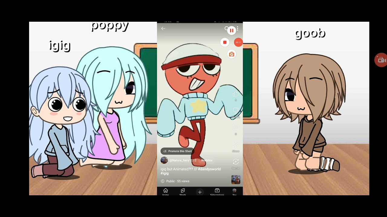 ~Dandy's world characters react to themselves~ /// p1! - YouTube