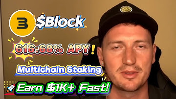 Survive the Bear Market: Stake Block in Blockstreet to Earn APY 616.68% Passive Crypto Income