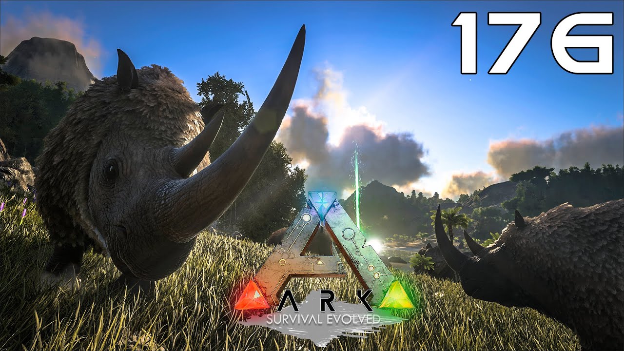 ARK Survival Evolved [#176] Wooly Rhino. Oswajamy nosorożca! - YouTube