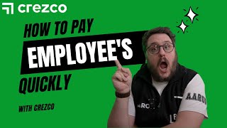 How to pay employee's simply and easy with Crezco! screenshot 1