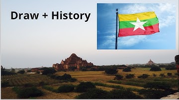 How to Draw the flag of Myanmar + History about the flag I Intelligent Giant