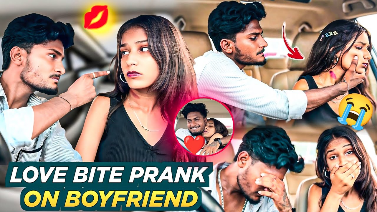 LOVE BITE 💋PRANK ON MOHIT 😱🥹 || 
