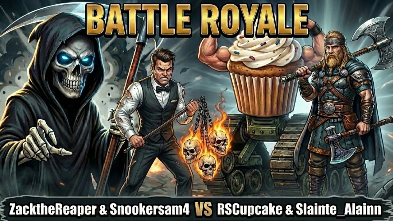 Red Alert Remastered Battle Royale ZacktheReaper & Snookersam4 VS RSCupcake & Slainte_Alainn
