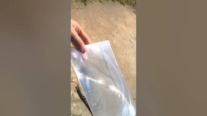 Fresnel Lens from Dollar Tree