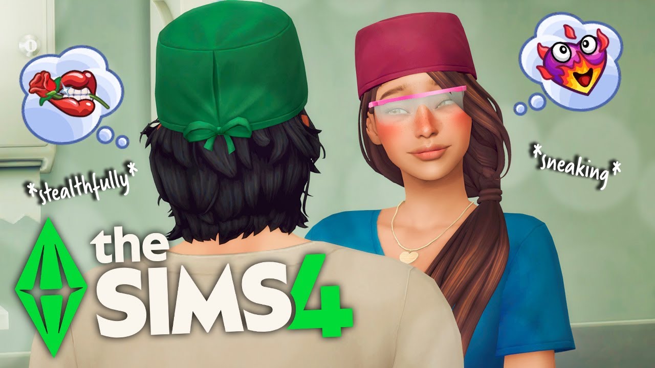 sneaking around at work 🤫🩷| Sims 4 Hot Tea Legacy | Gen 2 Ep 8