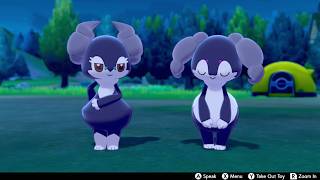 Indeedee (Male &amp; Female) In Camp - Pokemon Sword &amp; Shield