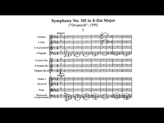Joseph Haydn - Sinfonie Nr. 103 Es-Dur, Hob I:103