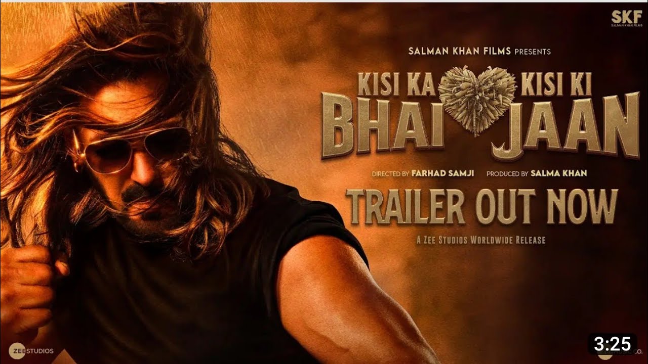 kiska bhai kiski Jaan trailer out now BeingSalmanKhan Bhaijaan
