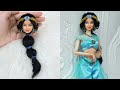 Barbie Hacks To Look Like Famous Celebrities ~ Jasmine Princess, Little Mermaid ~ DIY BARBIE IDEAS