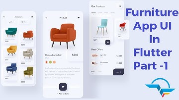 Furniture App UI in Flutter - Part 1