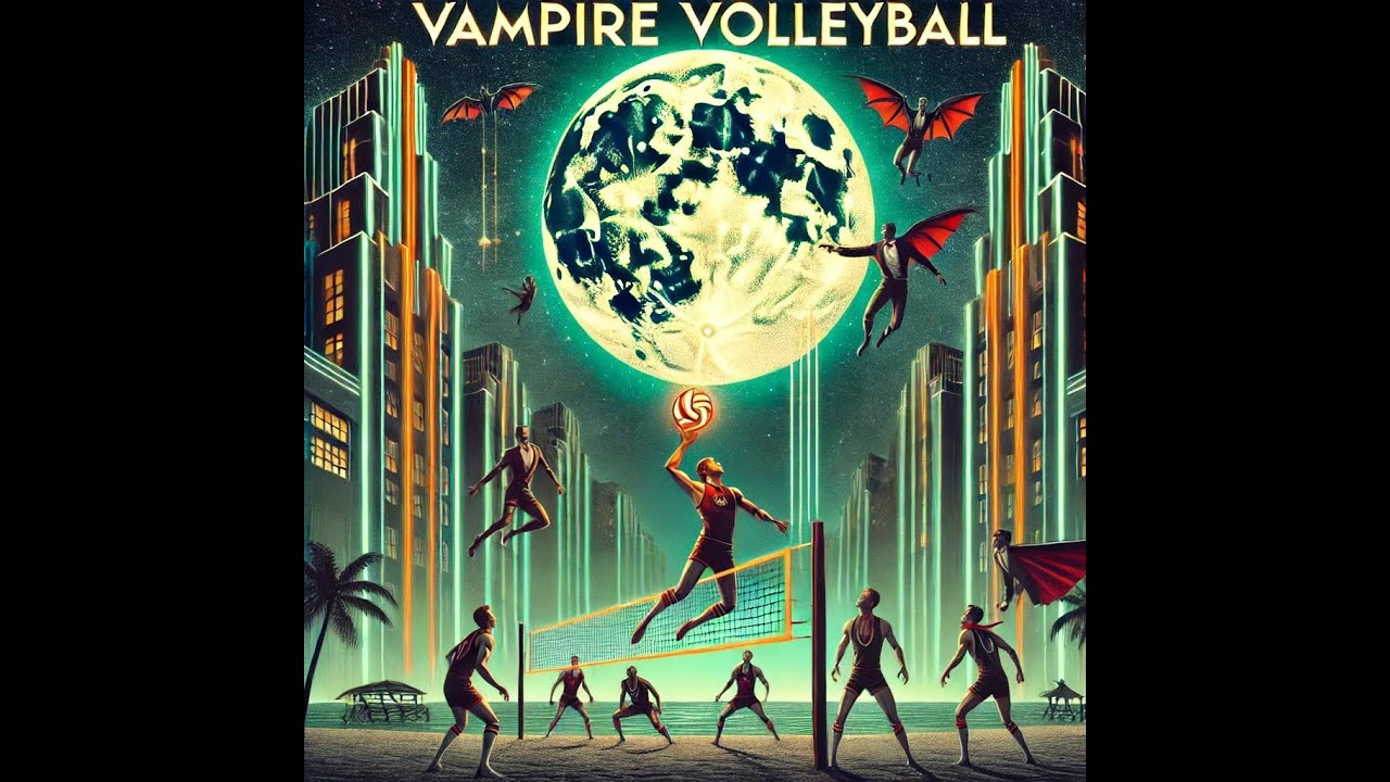 Vampire Volleyball (AI Music)